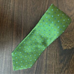 Brooks Brothers Silk Tie Green Made in USA